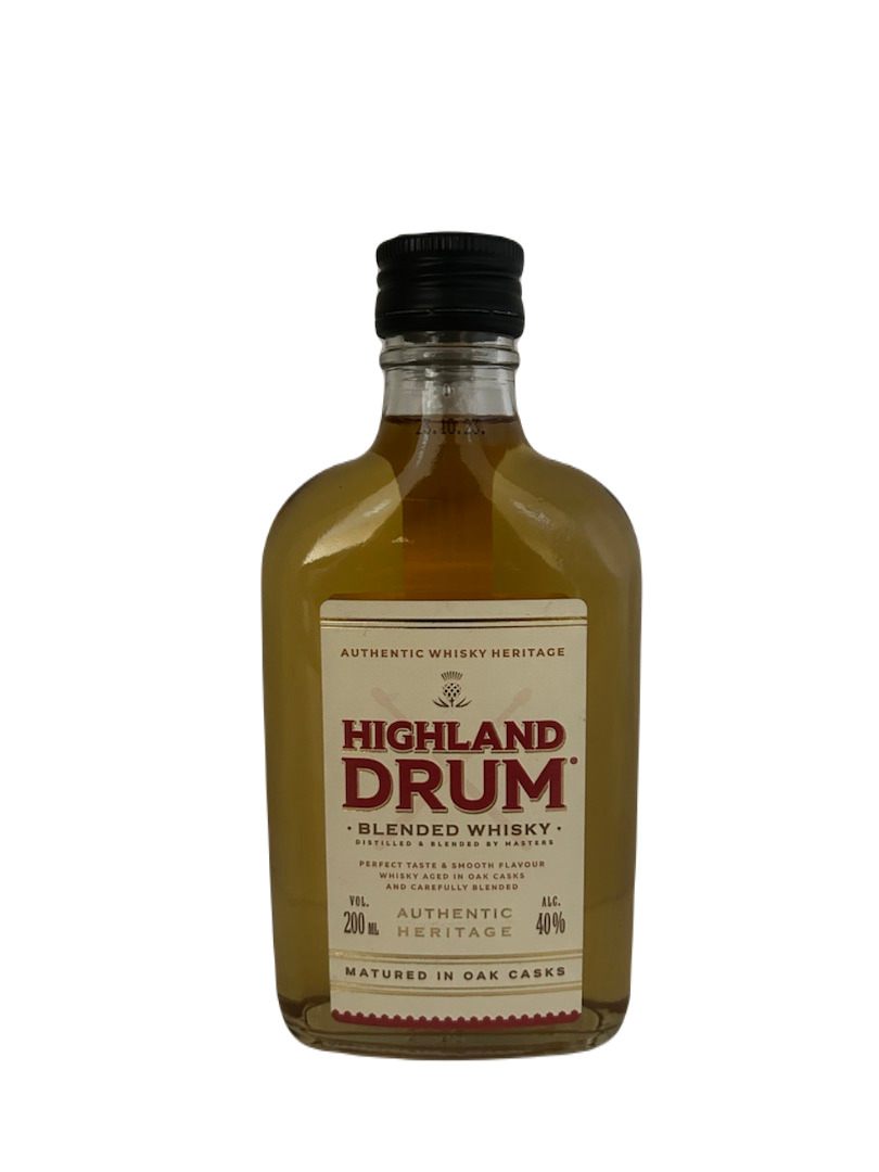 Bulbash VN 02 WHISKY HIGHLAND DRUM 0,2 - fotografija pakovanja