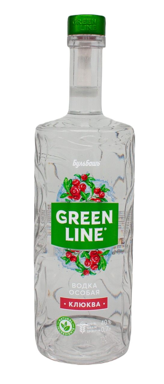 Bulbash VOTKA BULBASH GREENLINE CRANBERRY 0,7 - fotografija pakovanja